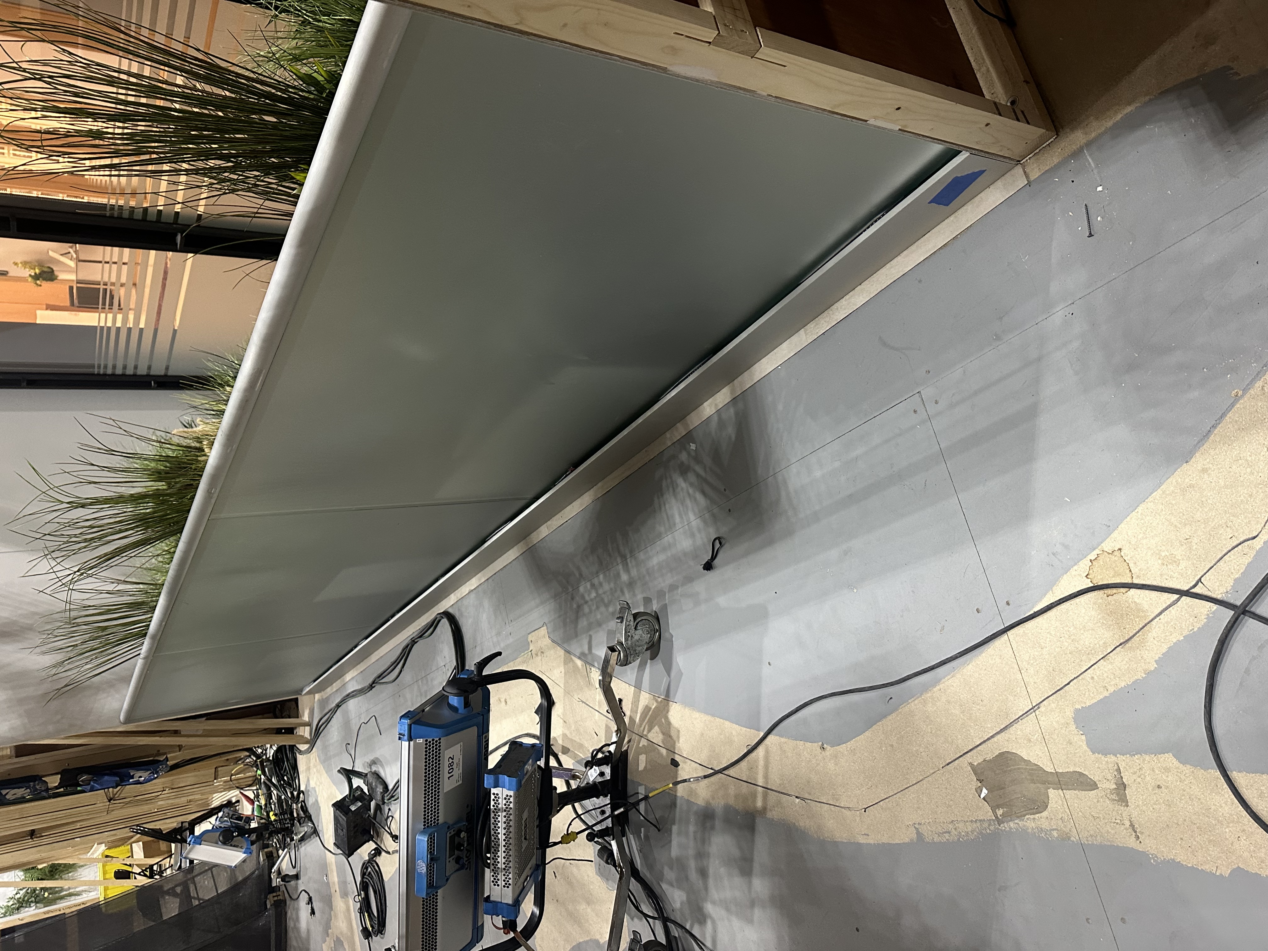 Glass Panels & Railing from Film Set