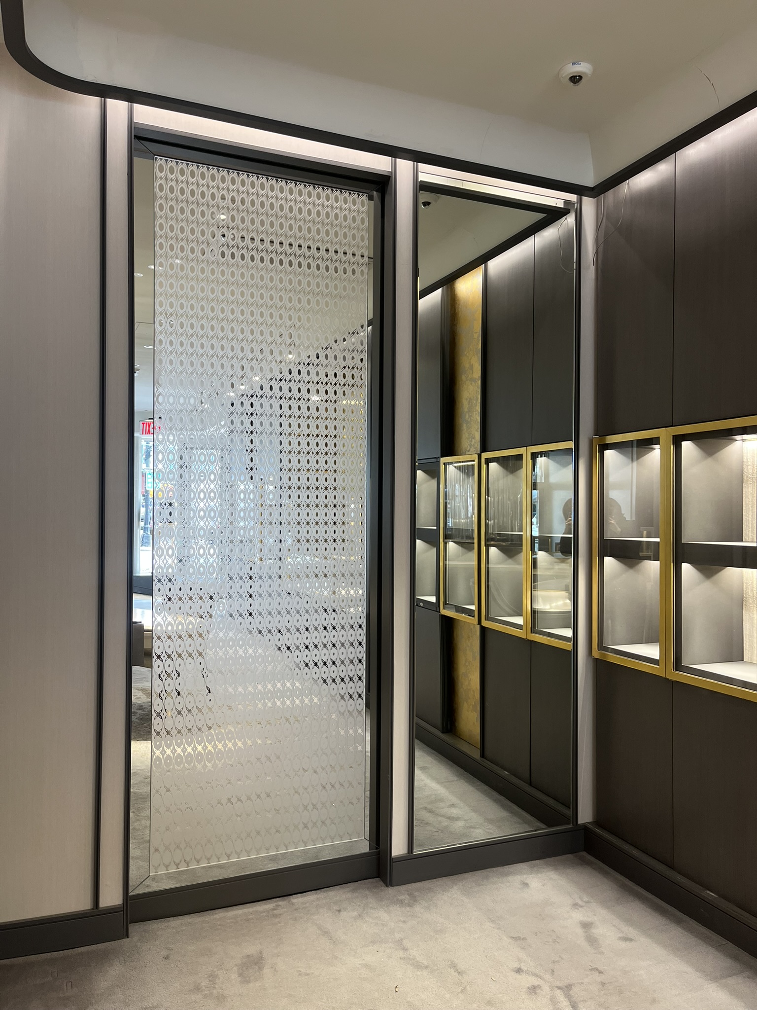 Custom Sliding Doors from Jewelry Store Demolition (early '00s)