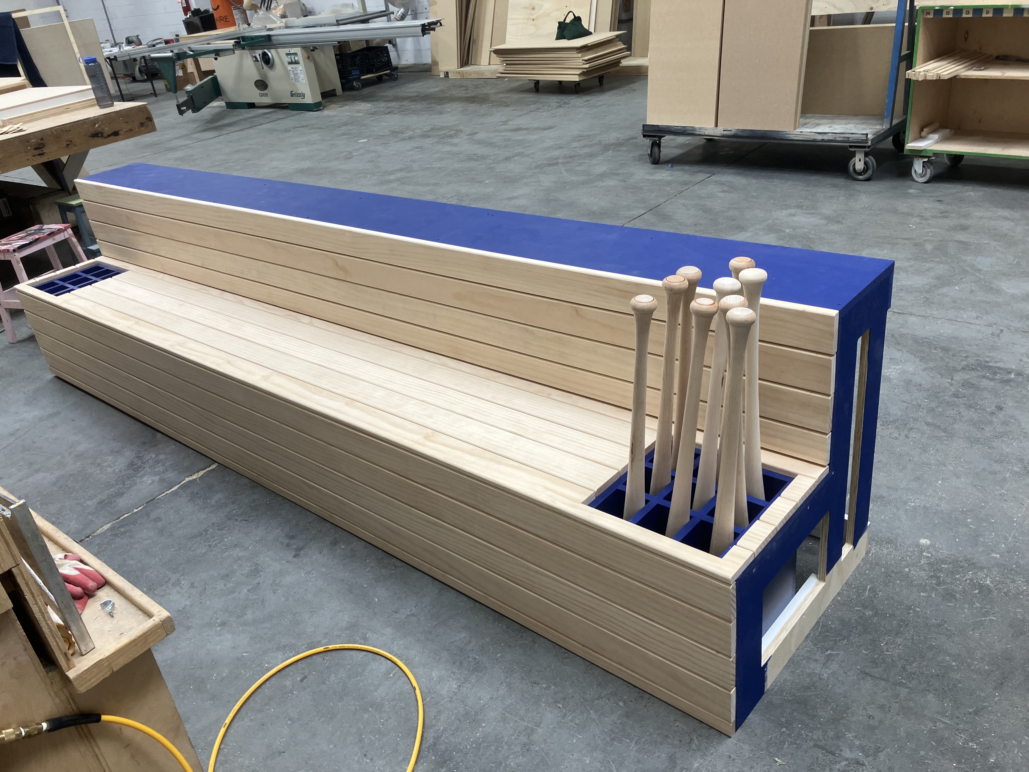 Unfinished Pine Bench