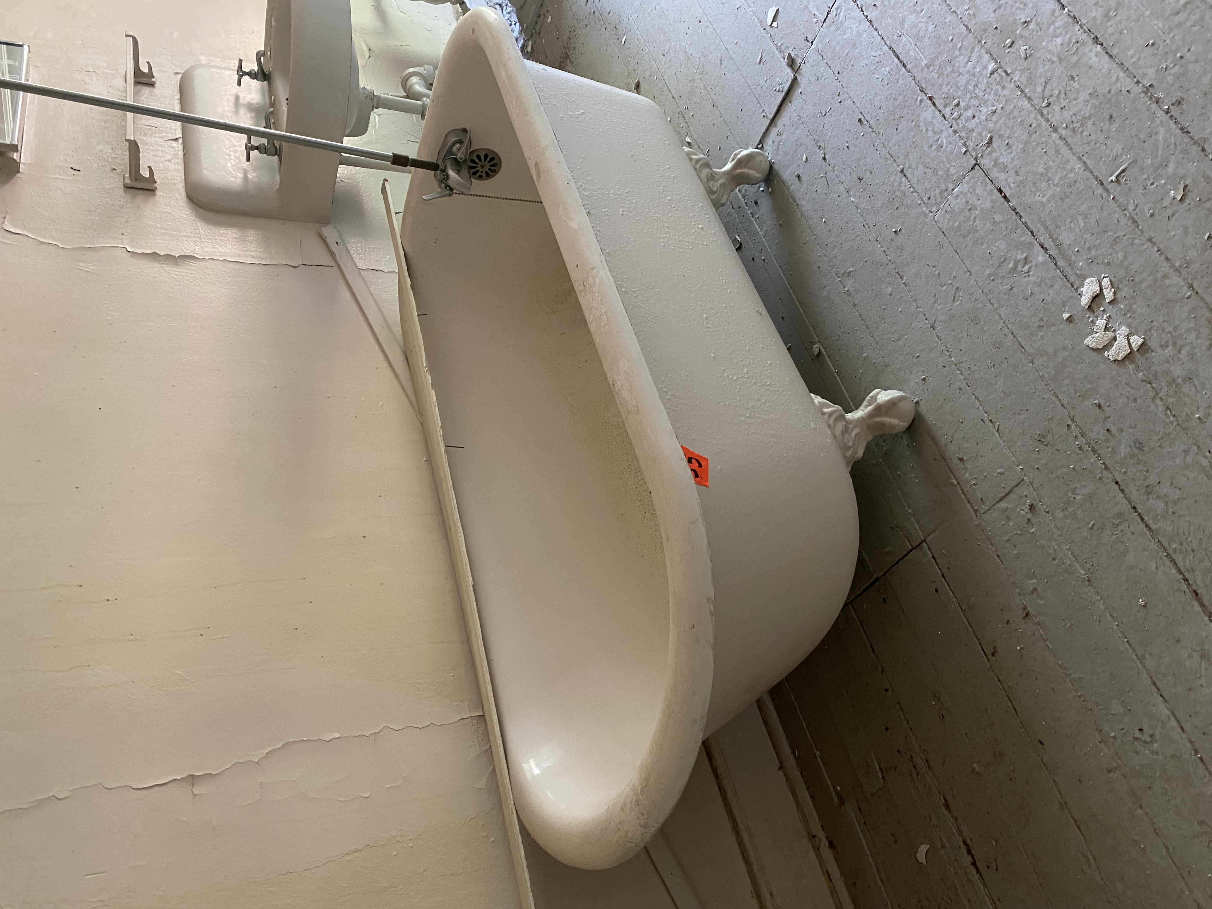 Clawfoot Bathtub from Historic Officer's Home on Governors Island (1891)
