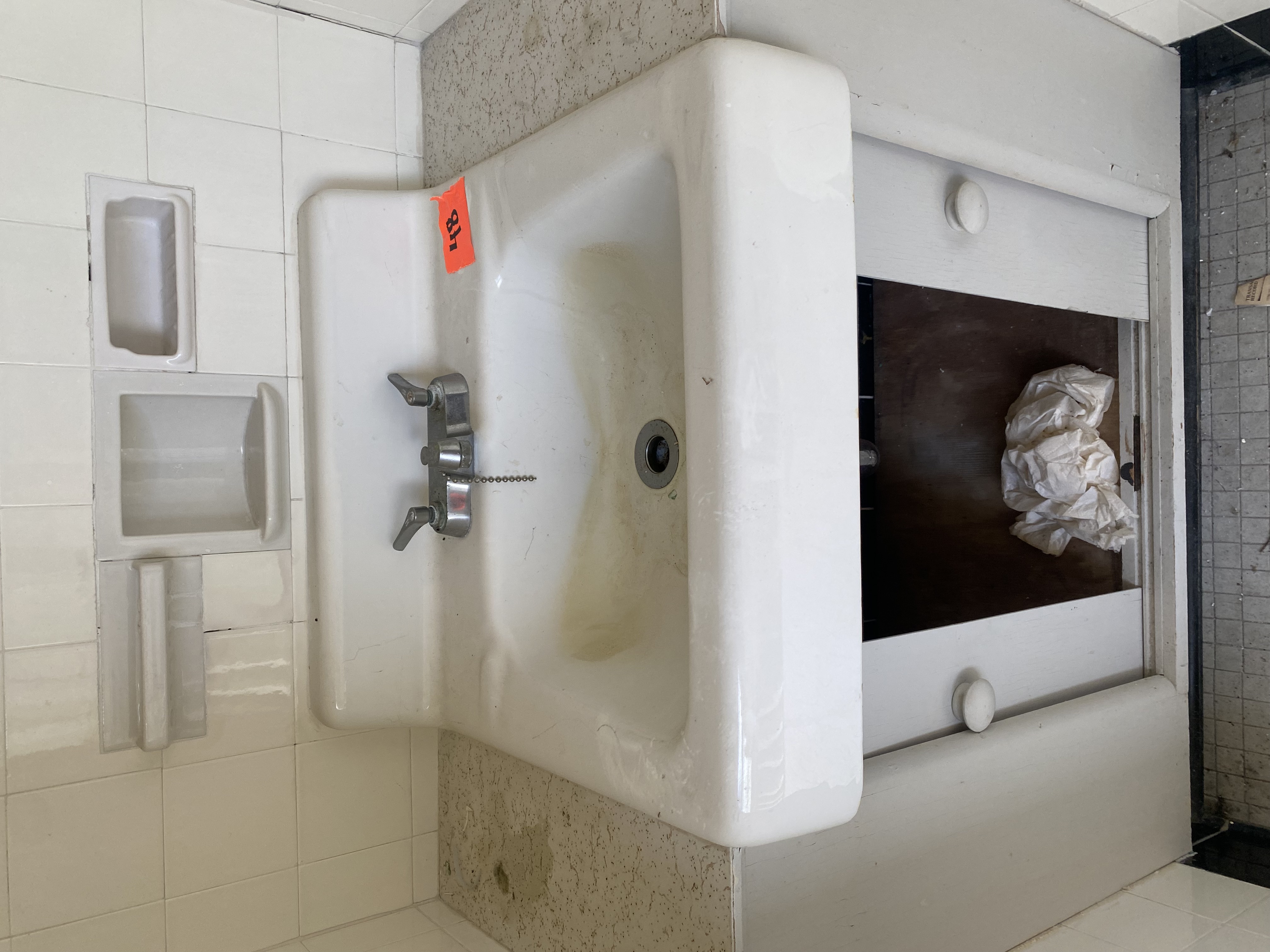Bathroom Sink (Rectangular) from renovation of Historic Officer's Home on Governors Island