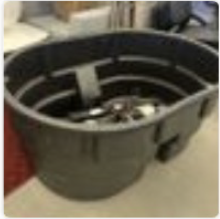Plastic Tub: Cold Plunge from NBCU Film Set (New)