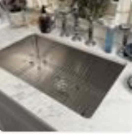 Kraus 30-Inch Kitchen Sink: Modern Stainless Fixture from Film Set (New)