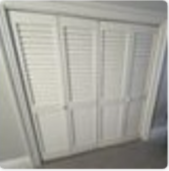 Louver Interior Doors (Set of 3) from Film Set (New)