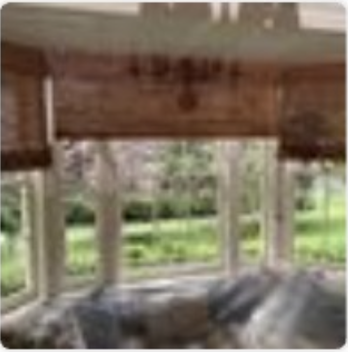 Curved Muntin Bar Glazed Window Sash: Foyer Architectural Feature from NBCU Film Set