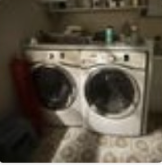 Whirlpool Washer & Dryer Set: Appliance Package from Film Set (New)