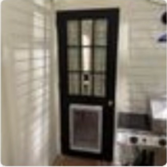 Riverhead Building Supply Interior Door: Model PY10F2 from Film Set (New)