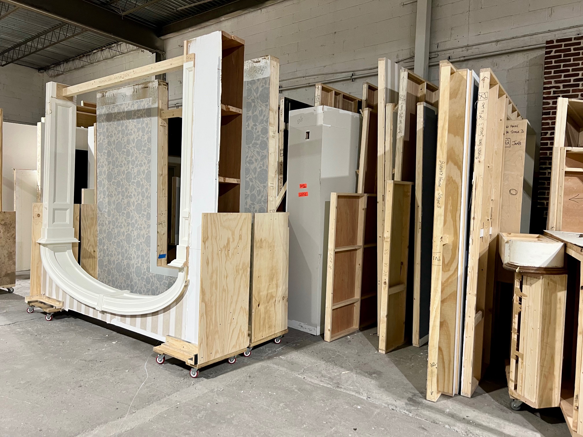 Set Flats & Materials from NBCU Set Breakdown
