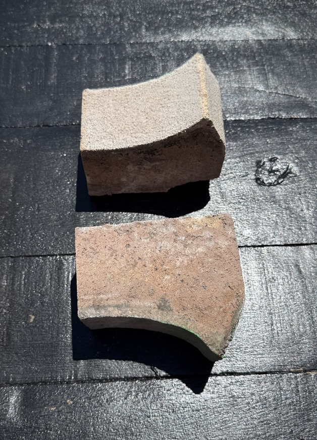 Historic Brick from the Lincoln Tunnel Retaining Wall Deconstruction - Type A.2