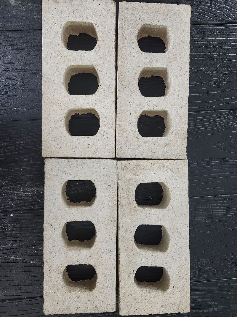 Architectural Cored Brick- Oatmeal Velour color