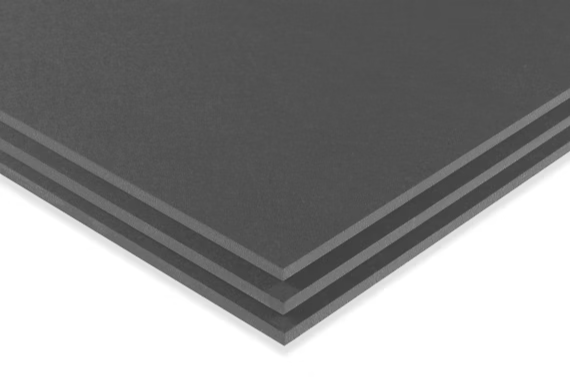 GatorFoam Board set of 3, black, 48 x 96"