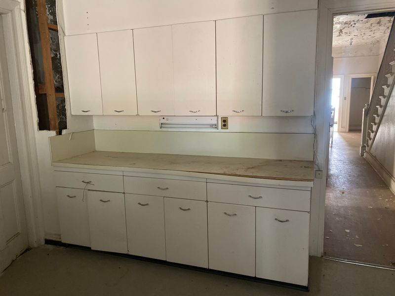 Kitchen Cabinets (#3) from Renovation of Historic Governors Island Officer's Home (1891)