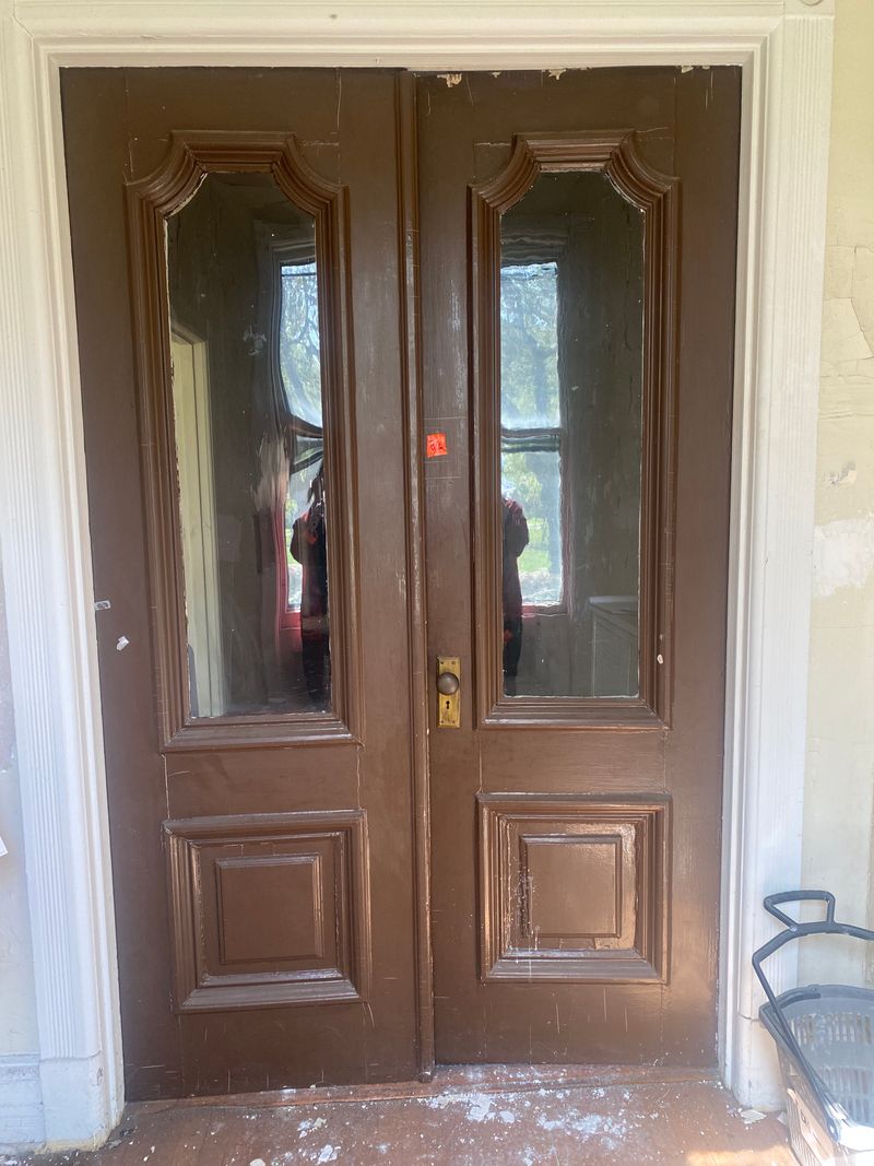 Large Wooden Doors (Interior) from Renovation of Historic Governors Island Officer's Home