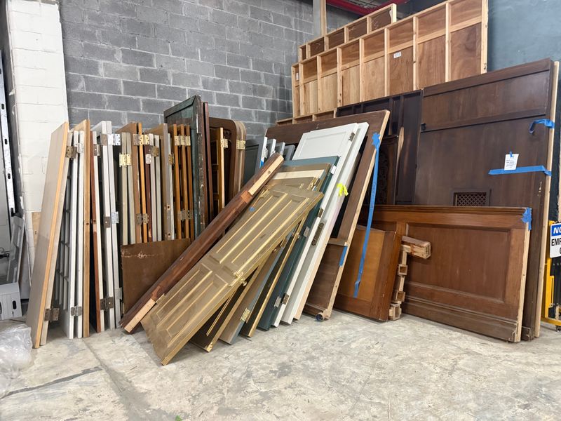 Doors from Godfather of Harlem Set Clear-out