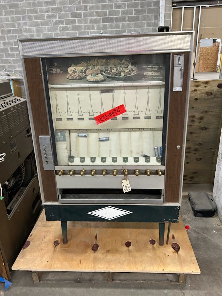Vintage Cigarette Vending Machine from Godfather of Harlem Set Clear-out