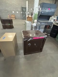 Vintage Safe from Godfather of Harlem Film Set Clear-out