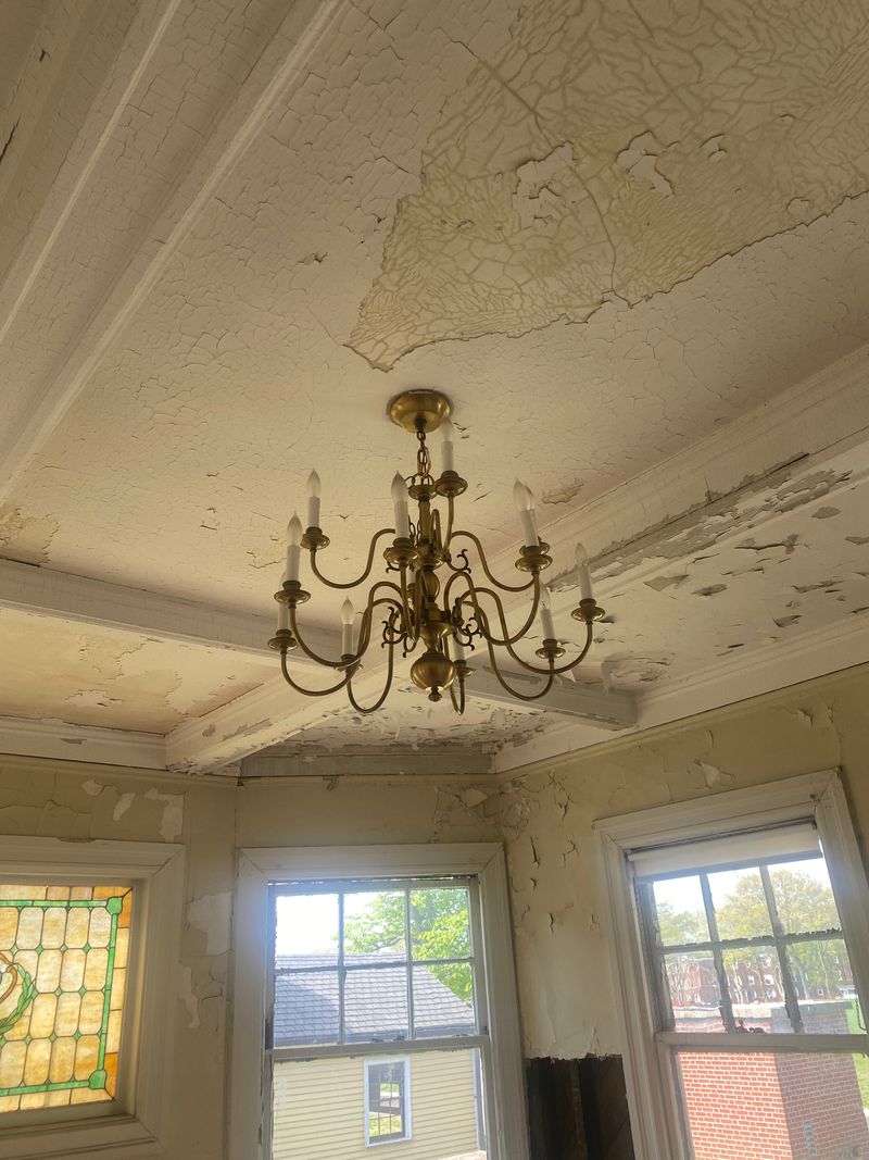 Chandelier from Historic Officer's Home on Governors Island (1891)