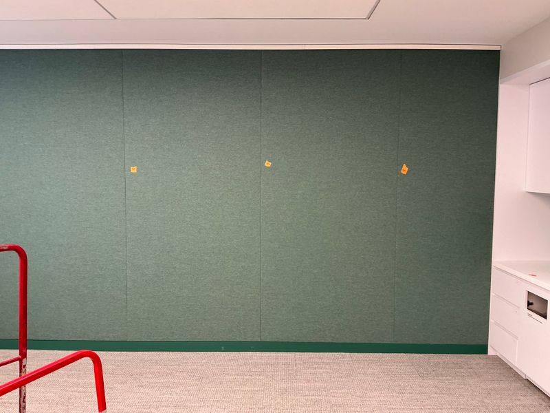 Green acoustic panels
