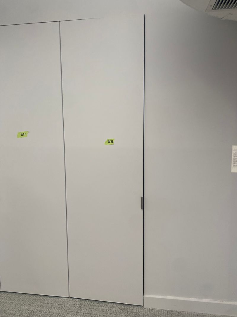 White doors